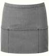 PR155 Colours 3 Pocket Apron GREY DENIM colour image